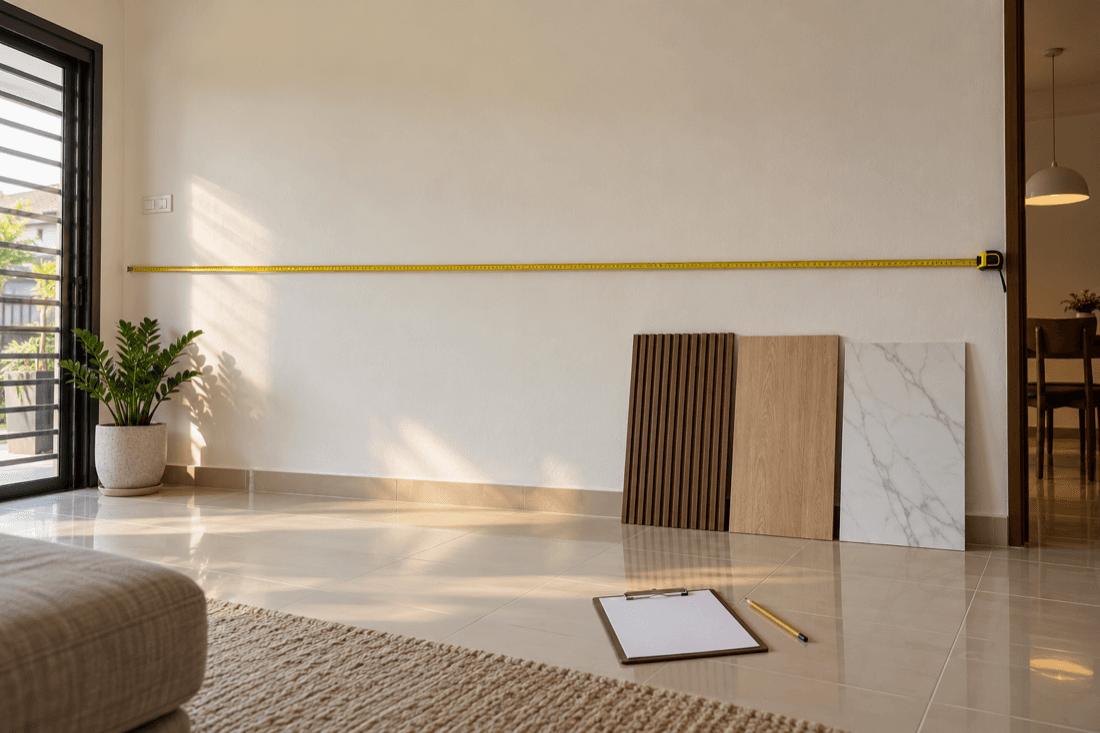 How to Measure and Photograph a Wall for a Panel Quotation