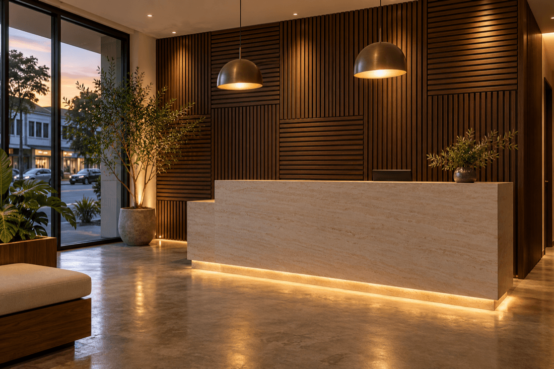 Wall Panels for Shops, Cafés and Offices